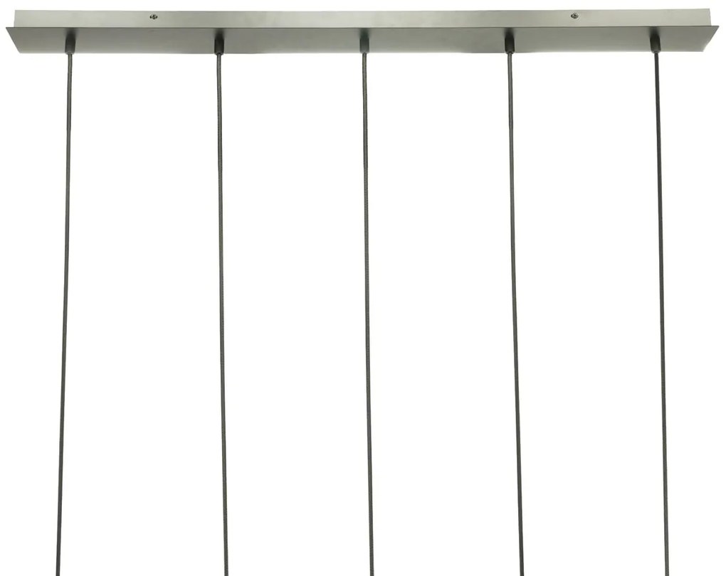 By-Boo Shona Rectangular Eettafel Hanglamp Amberglas