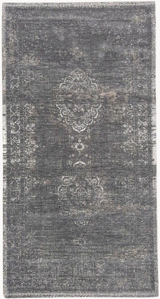 Wasbaar jacquard in- & outdoor vloerkleed Stone