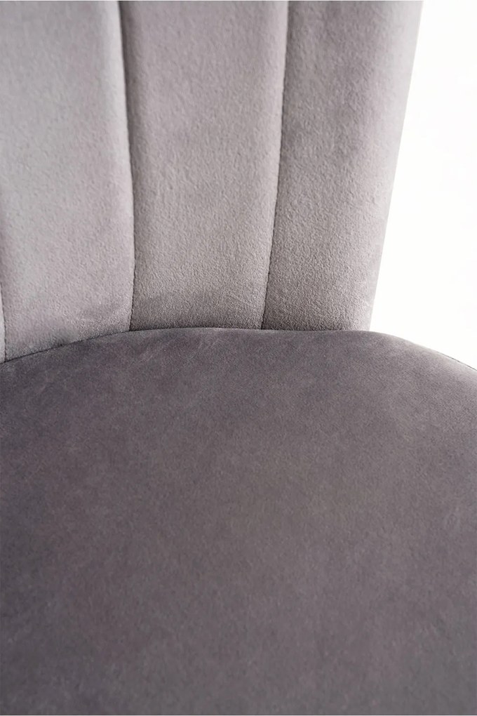 Pak 4 Fluwelen Luk Stoelen
