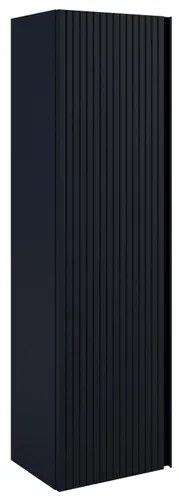 Saniclass Prime Blend Hoge Kast - 120x34.5x27.5cm - 1 deur - mat marine blauw - MDF ARES_HIGH_CABINET_Navy Blue