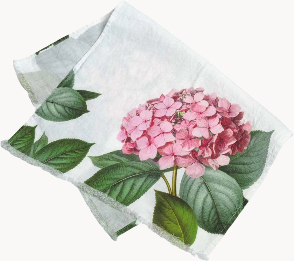 Handdoek Hydrangea van linnen
