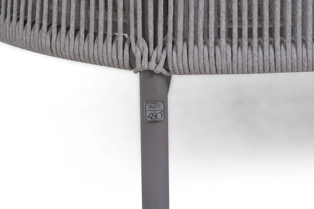 Hoek loungeset 5 personen Rope Grijs  4 Seasons Outdoor Florence/Riah