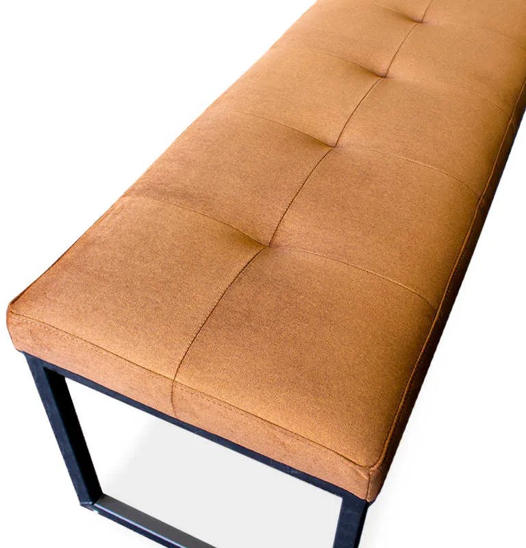 Eetkamerbank - Atlanta - stof Element bruin 07 - 200 cm