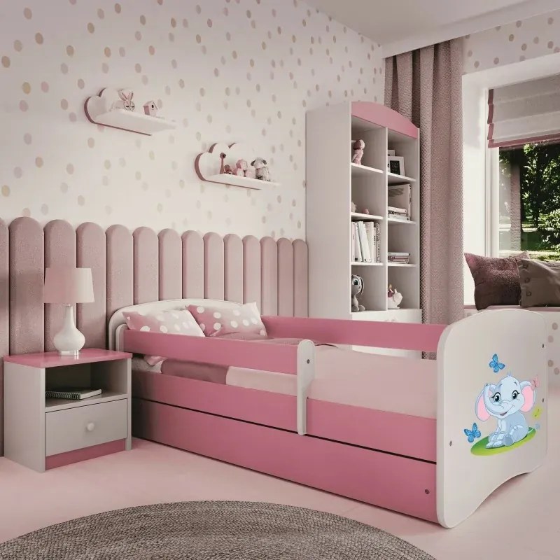 Peuter Roze Eenpersoonsbed BabyDreams - Voor Kinderen Kinderen Peuter Junior 5060504986489 Children's Beds Home, 140x70, Nee, Geen Children's Beds Hom