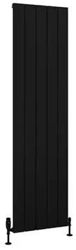 Eastbrook Charlton radiator 45x180cm aluminium 1391W zwart mat