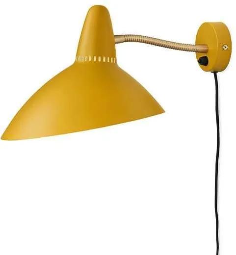 Warm Nordic Lightsome wandlamp honey yellow