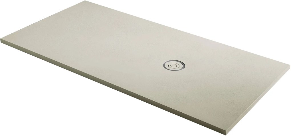 Acquabella Focus Douchevloer 90x100x3 cm Beige