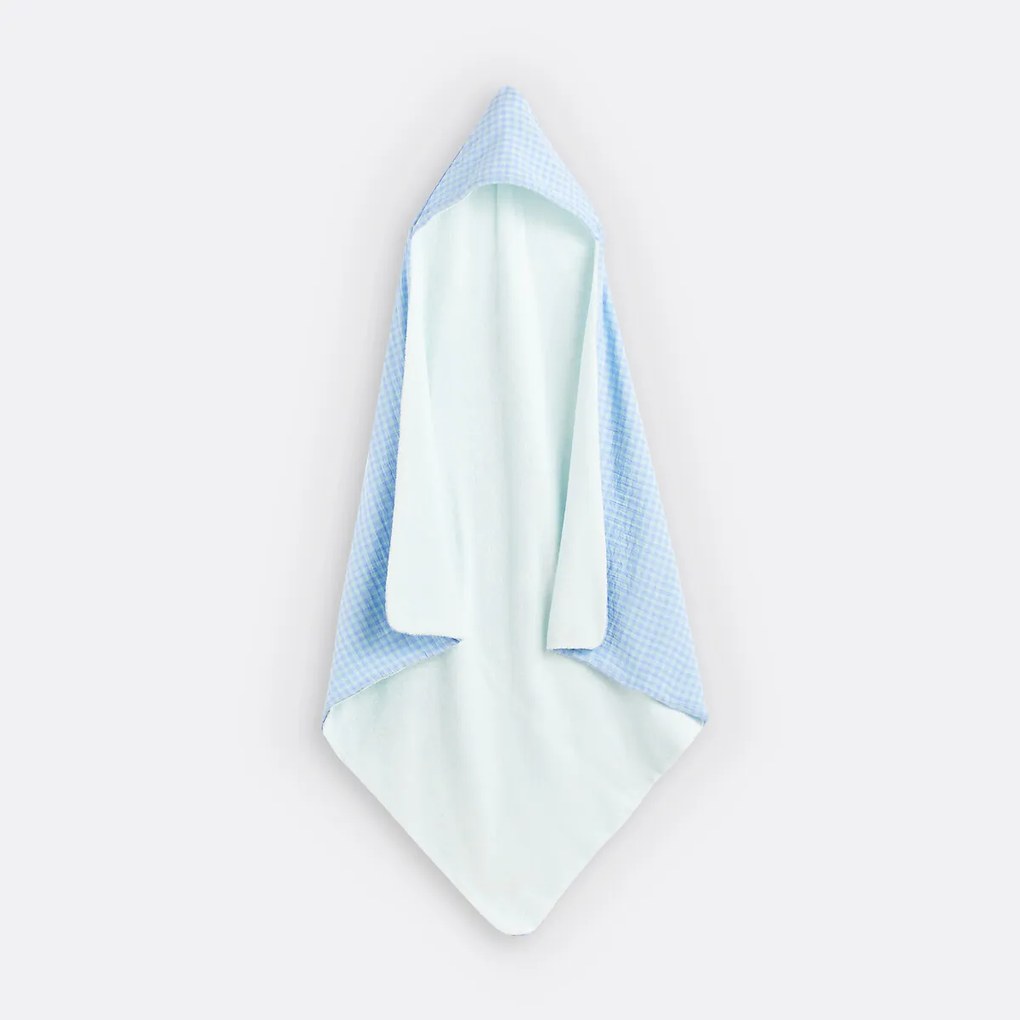 Badcape in tetra en badstof, Croizic