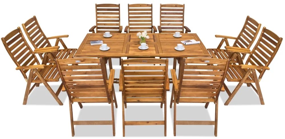 Houten tuinmeubelen Birma/Bombaj 10 Garden Point
