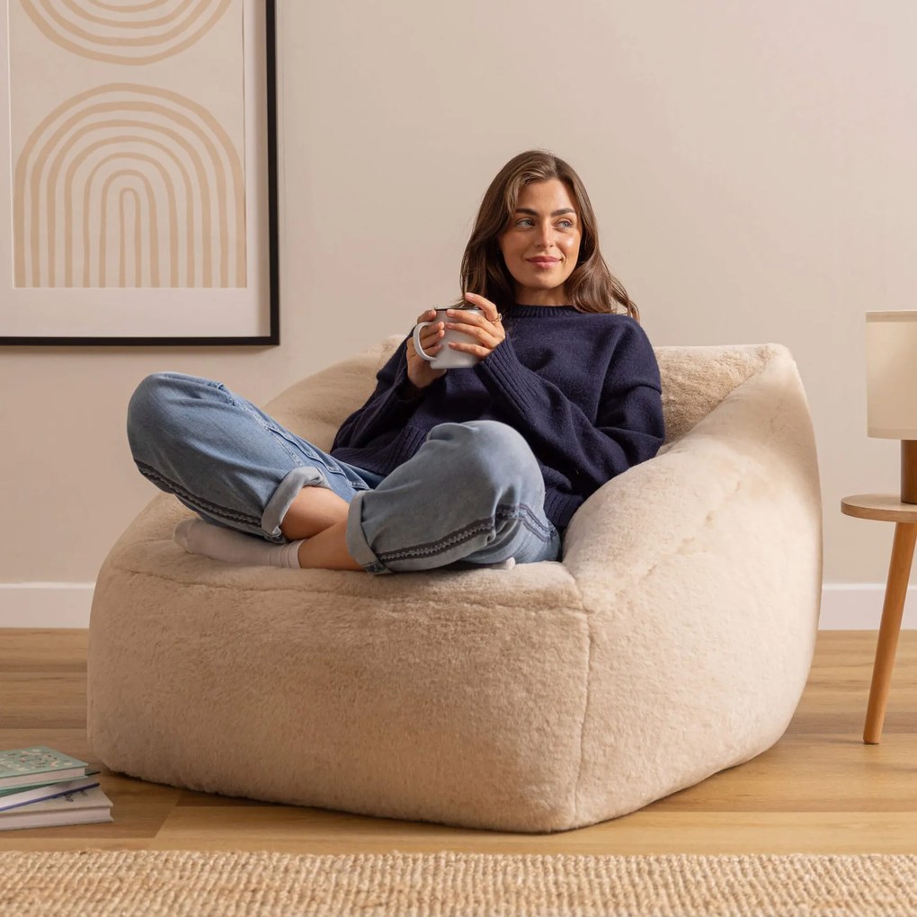 Icon Natalia Zitzak Stoel Faux Fur - Natural