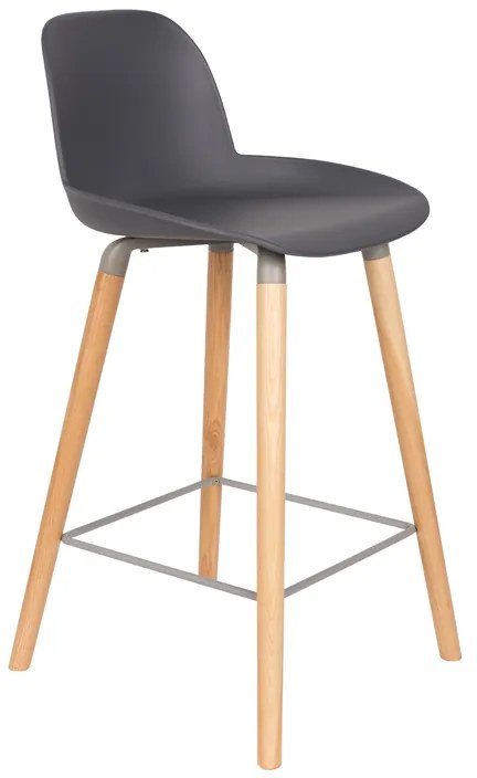 Zuiver Albert Kuip Design Barkruk Grijs