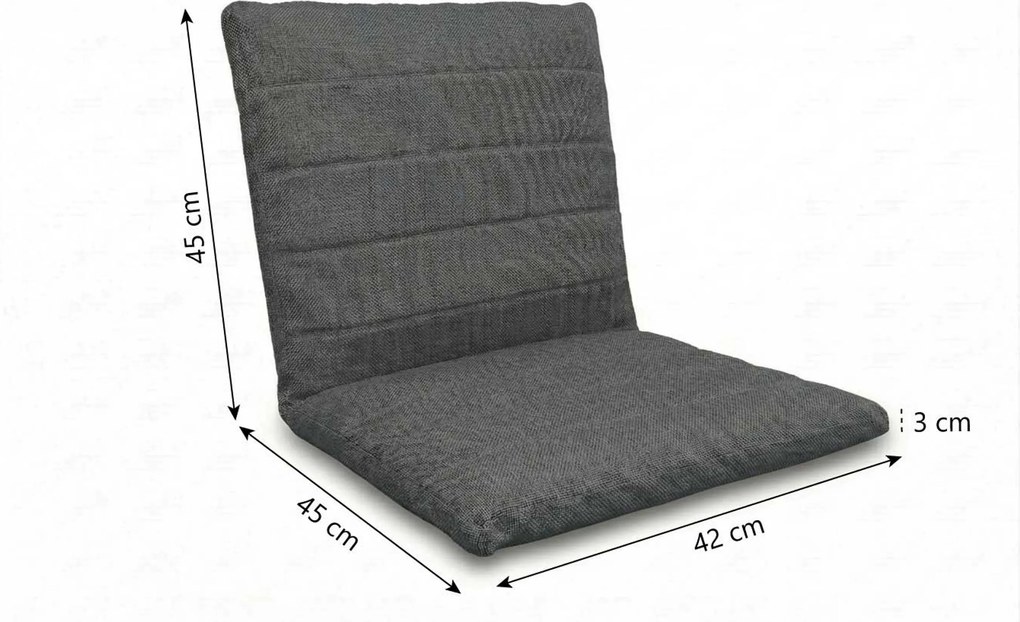 Tuinstoel Aluminium Grijs-antraciet Lifestyle Garden Furniture Timo antraciet/carbon