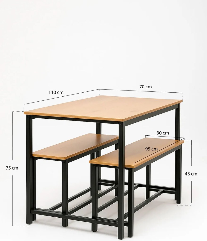 Teza bank- en tafelset