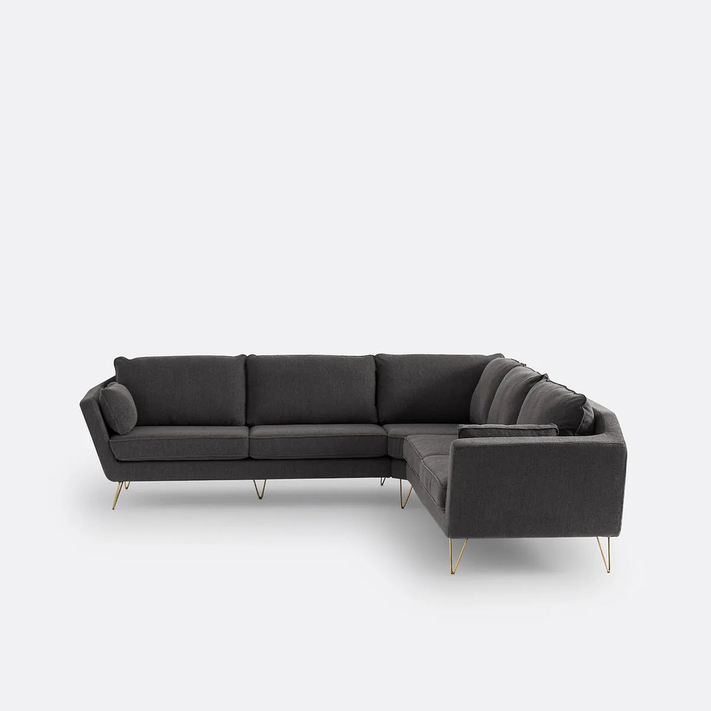 XXL hoekbank in polyester, Topim