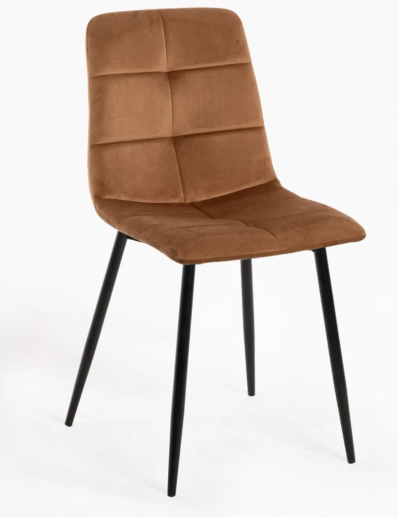 Daris fluwelen stoel