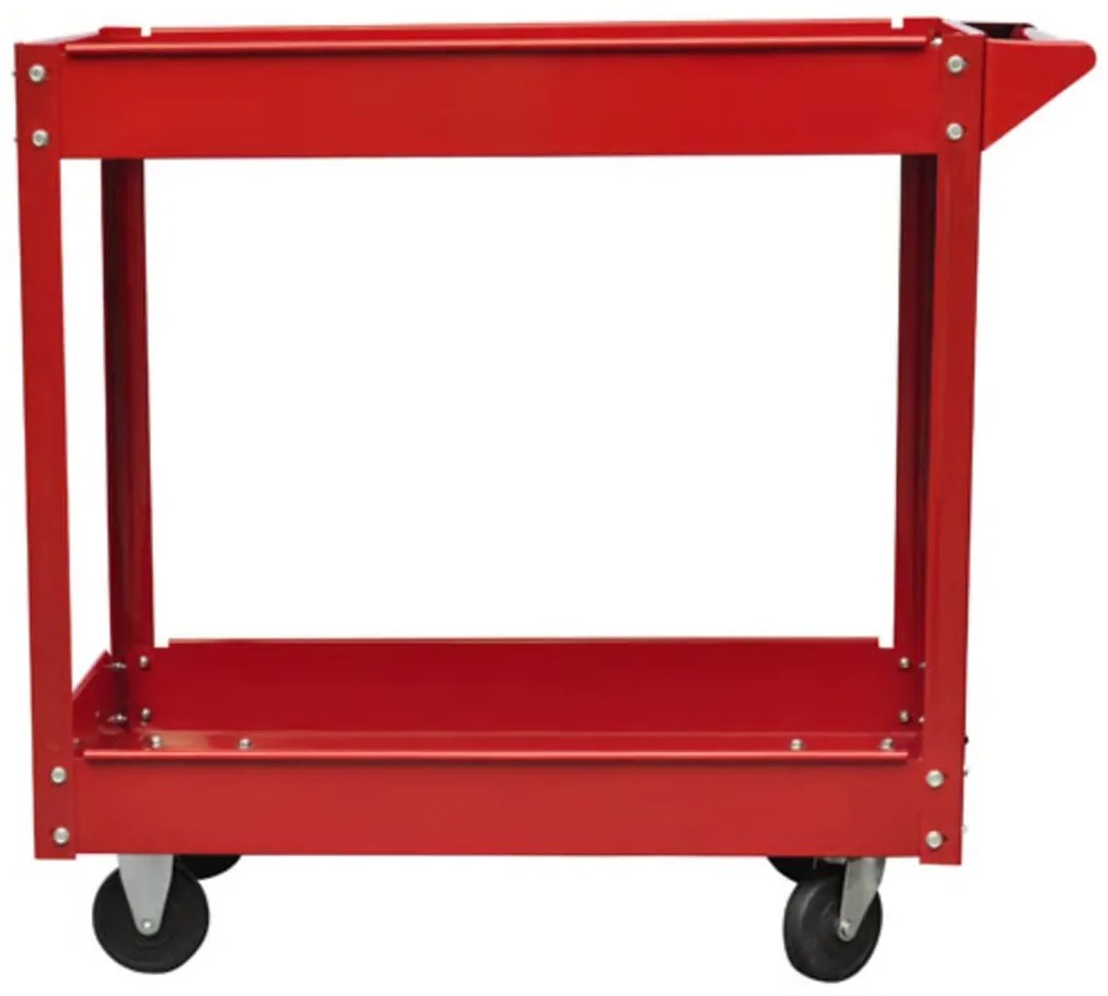 vidaXL 140154 Workshop Tool Trolley 100 kg Red