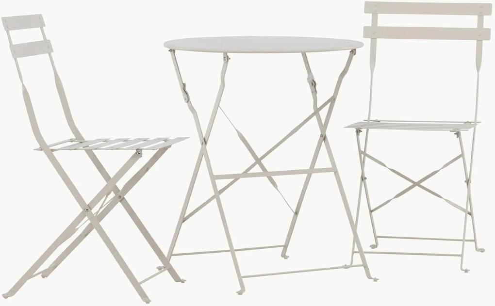 Inklapbare tuinbistroset Tao, 3-delig