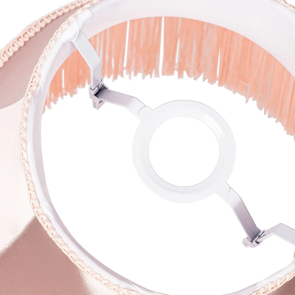 Stoffen lampenkap roze 30/18/26 - Granny