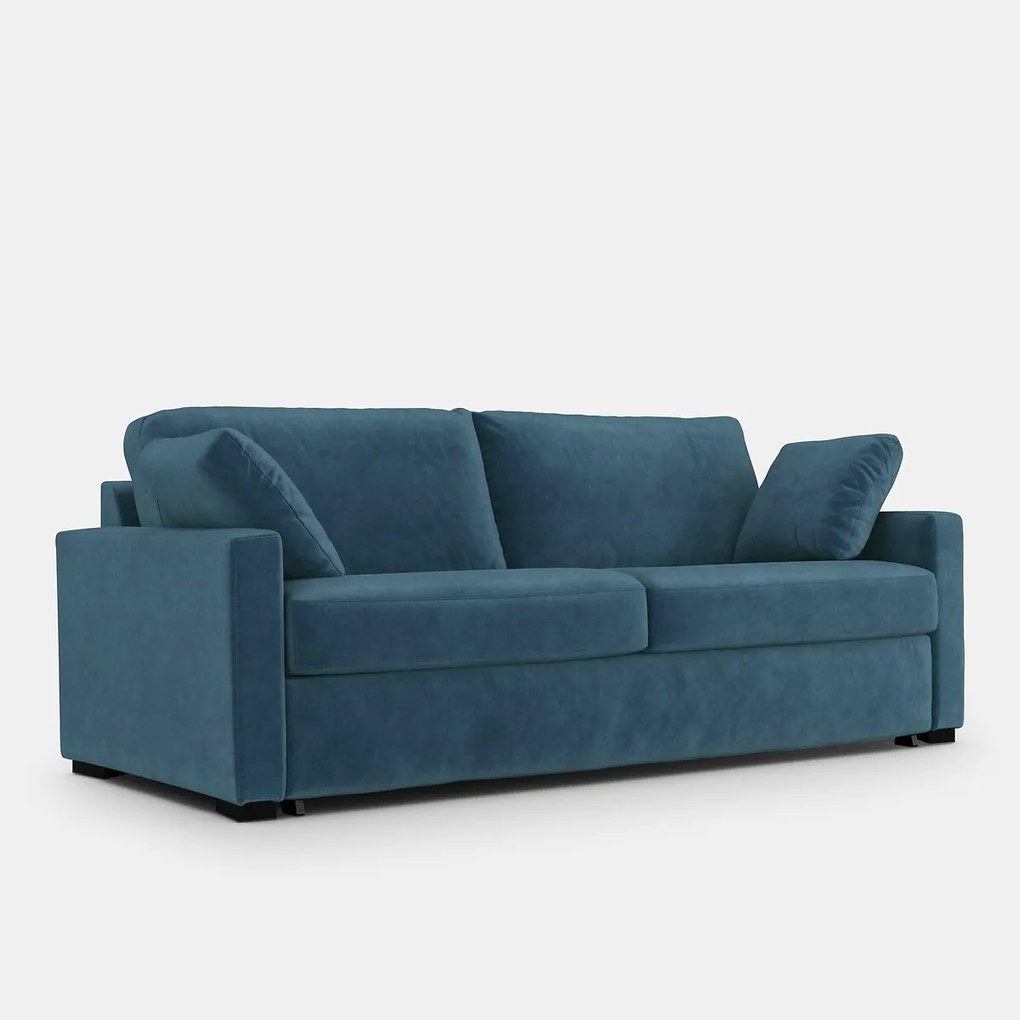 2-, 3- of 4-zits slaapbank, schuim, fluweel, TIMOR