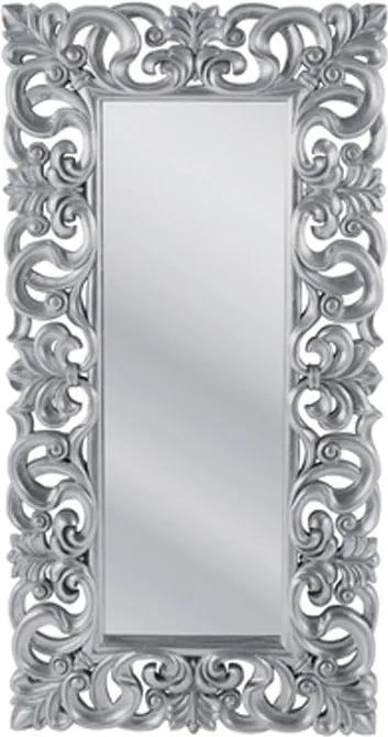 Kare Design Italian Baroque Zilveren Spiegel Barokstijl - 90x180cm