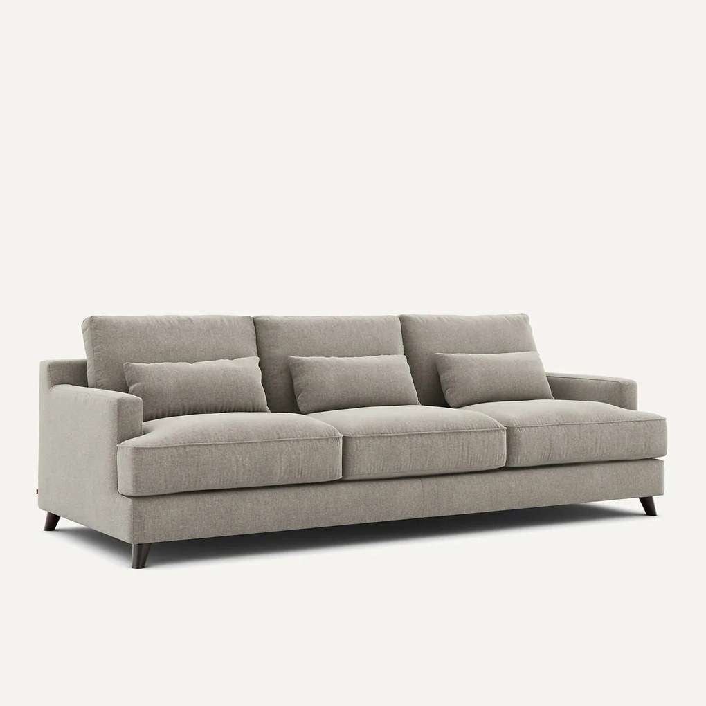 Sofa 3- of 4-zits, chenille fluweel, Alwine