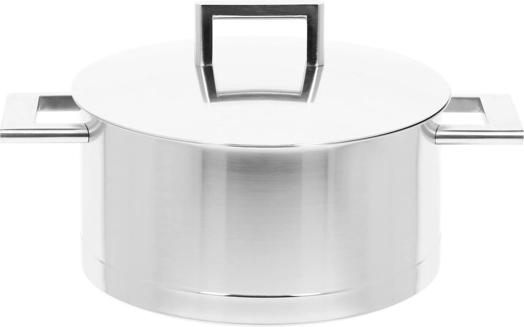 Demeyere John Pawson 7 Kookpan met dubbelwandig deksel 22 cm / 4 l - John Pawson 7 - Demeyere