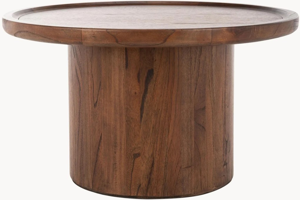 Ronde houten salontafel Devin
