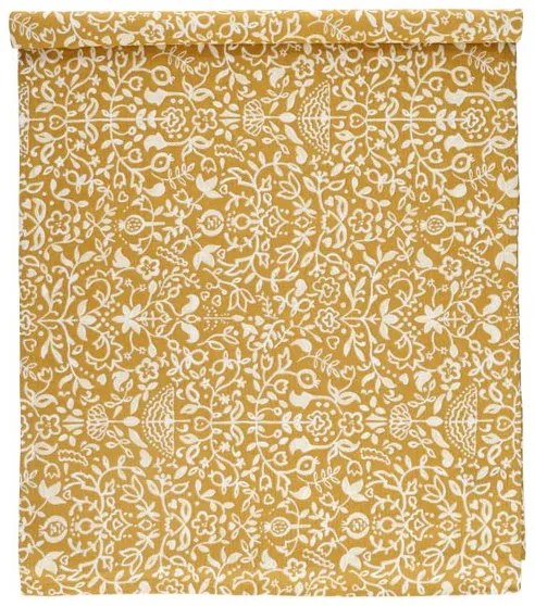Tafelloper, GOTS bio-katoen, decoratief, 50 x 145 cm