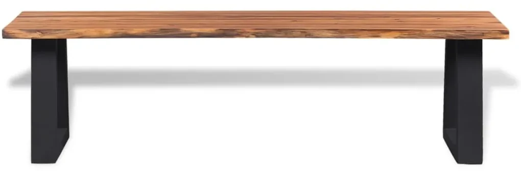 vidaXL Bankje 160 cm massief acaciahout