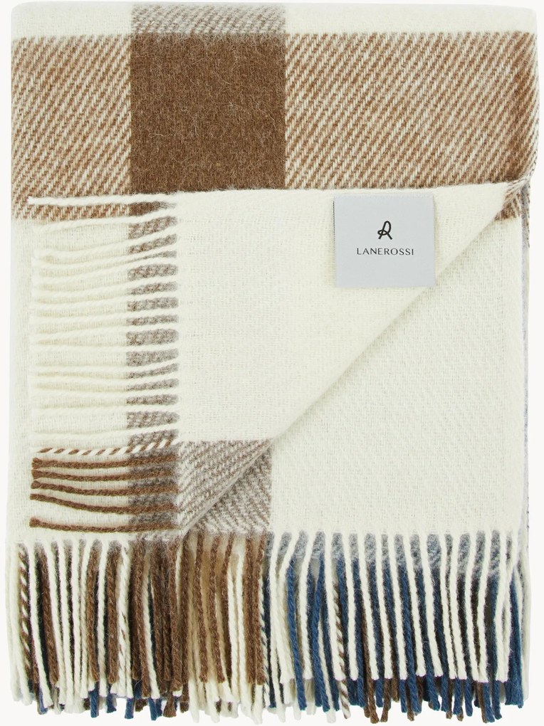 Plaid van scheerwol Iseo