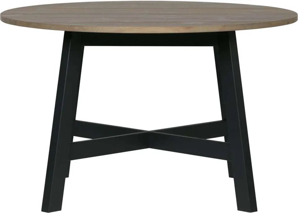 Woood eetkamertafel Derby - grenen - 74xØ120 cm - Leen Bakker