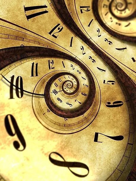 Ilustratie Abstract Time Background, peterscode