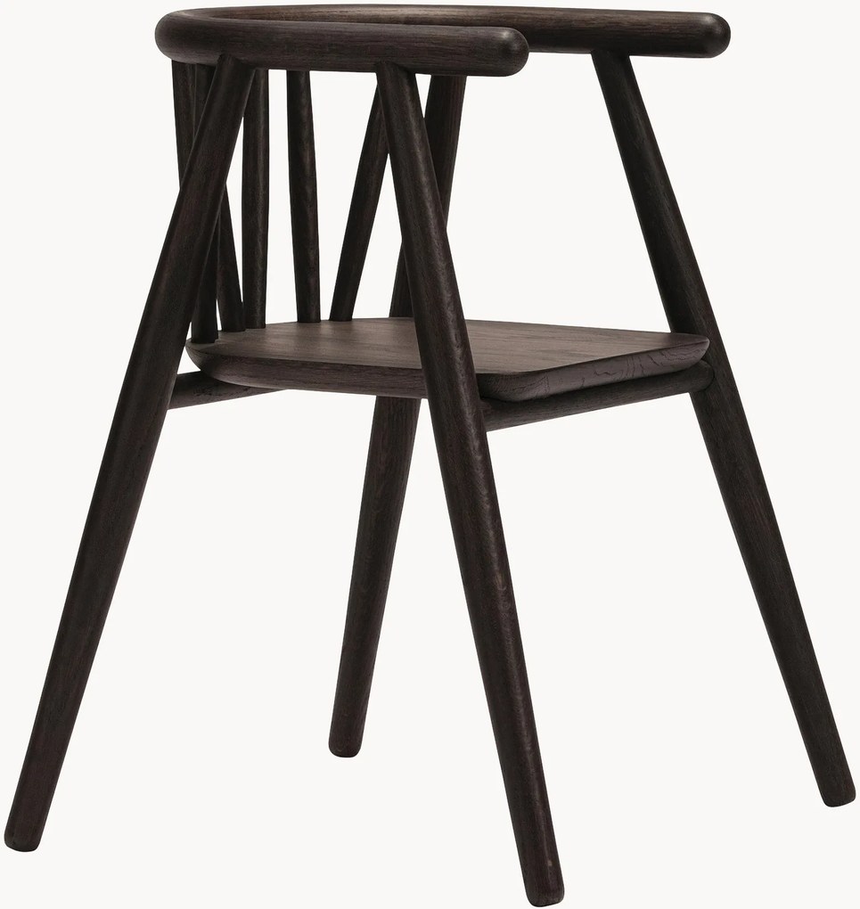 Handgemaakte kinderstoel Storm van eikenhout