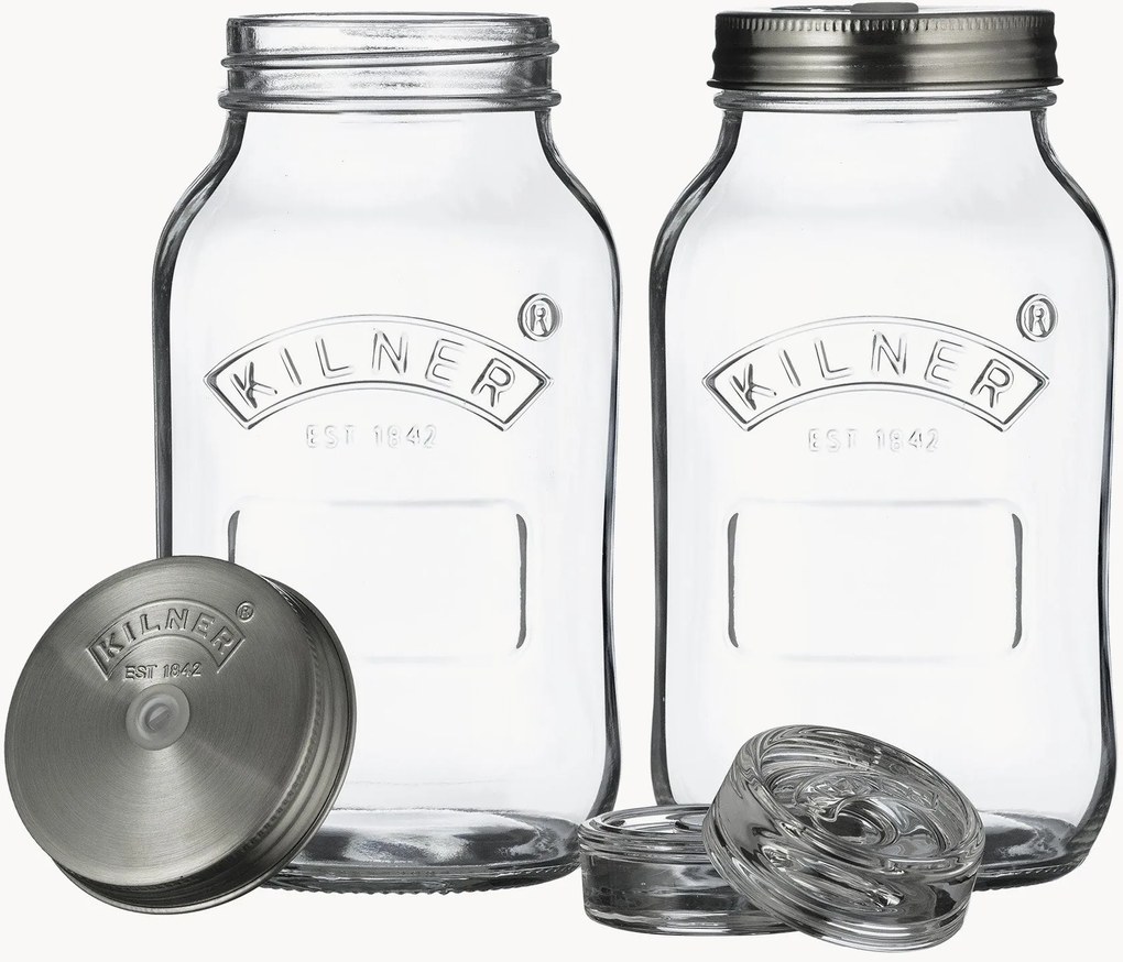 Fermentatiepotten Retro, 2-delig