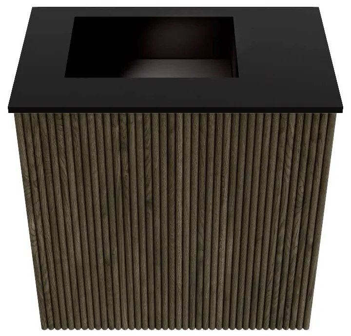 Mondiaz Joya 40cm toiletmeubel shadow met wastafel faye links 1 kraangat urban