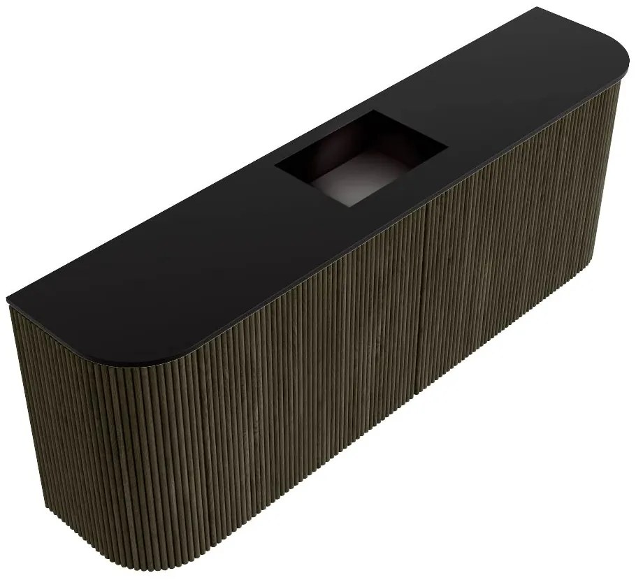 Mondiaz Joya 115cm toiletmeubel ronding links/rechts shadow met wastafel faye midden 1 kraangat urban