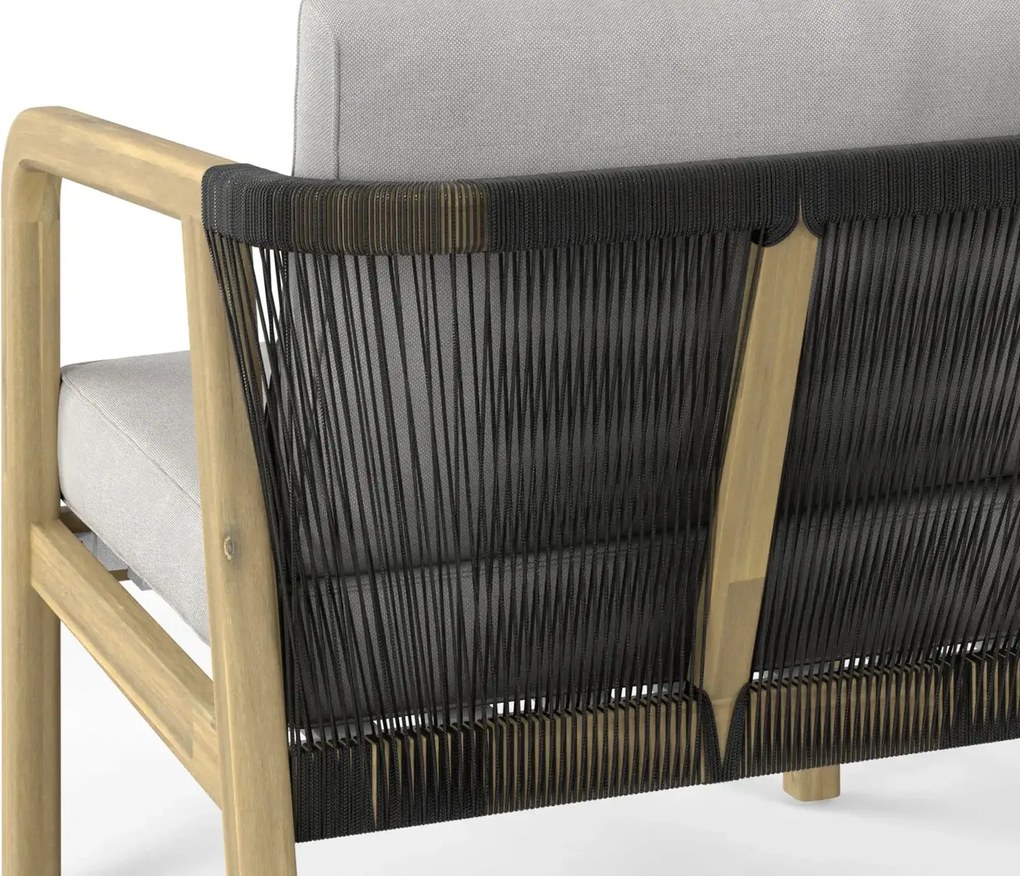 The Outsider Stoel-Bank Loungeset Palmetto | 4-zits | Rope & Acaciahout | The Outsider