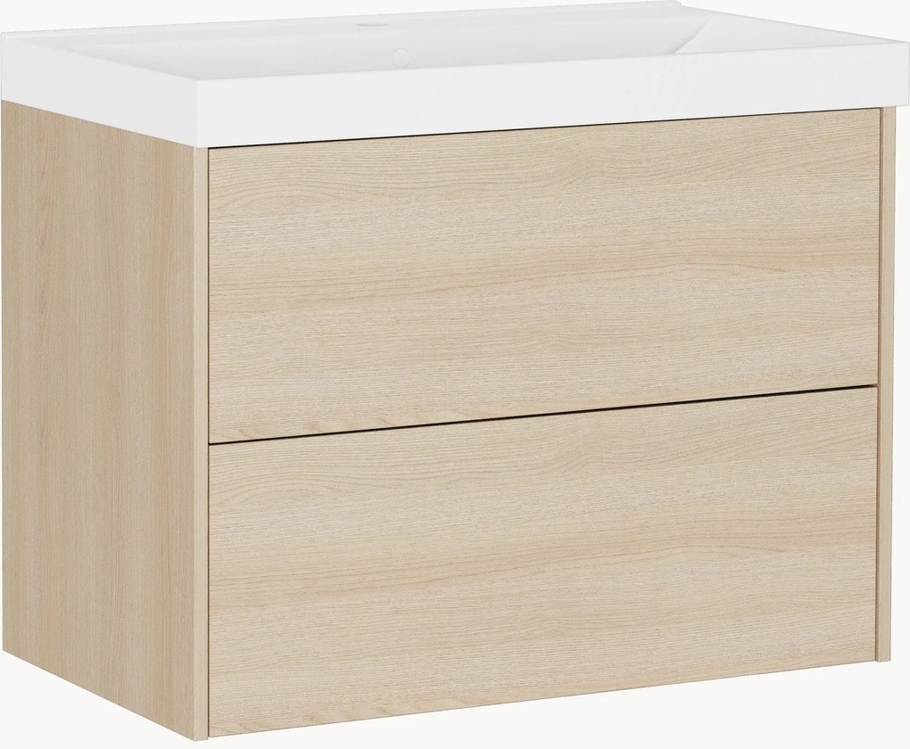 Wandwastafel Bodera met kast