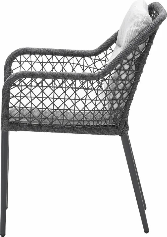 Garden Impressions Pemba tuinstoel - donker grijs