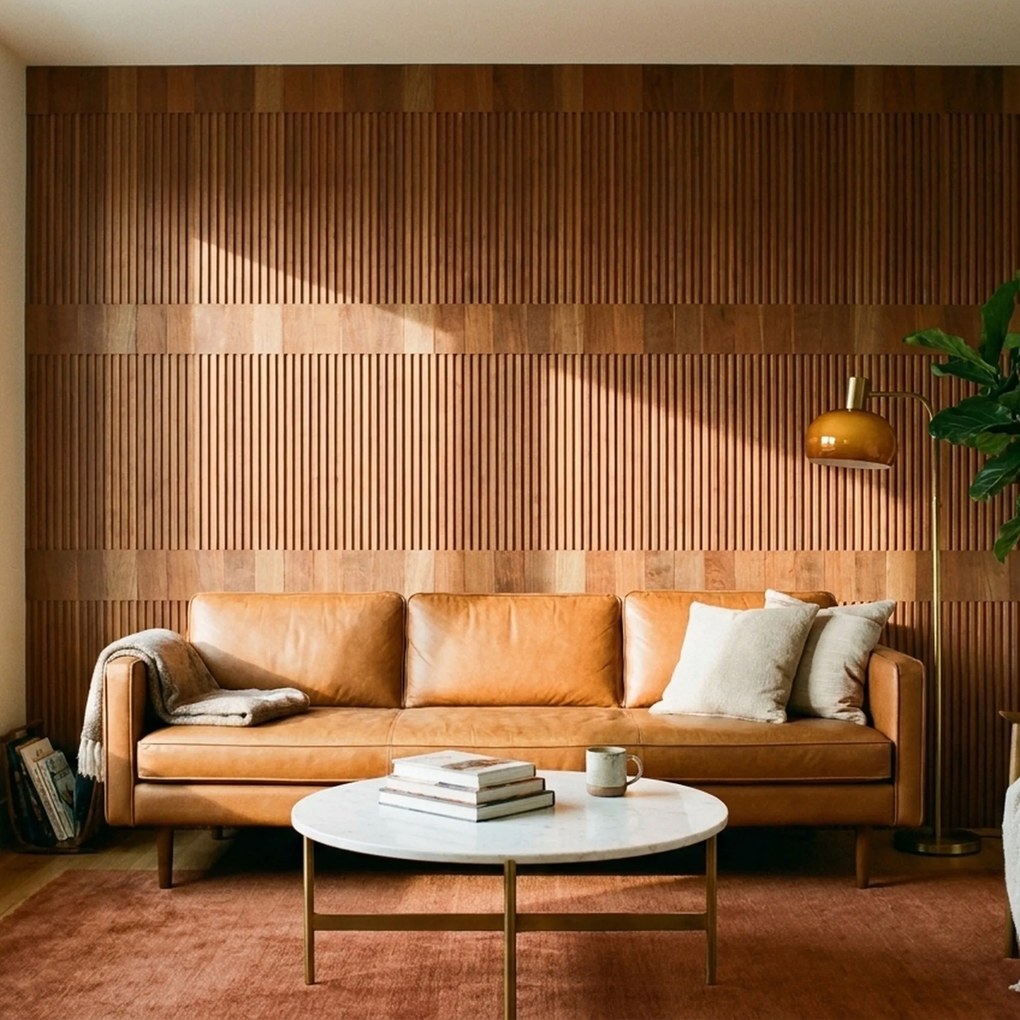3D Houten Wandpaneel | Rosewood XL | 30×60 cm | Wanddecoratie