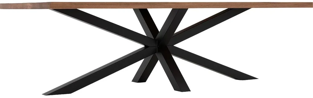 Goossens Eettafel Blade, Strak blad 260 x 100 cm 6 cm dik