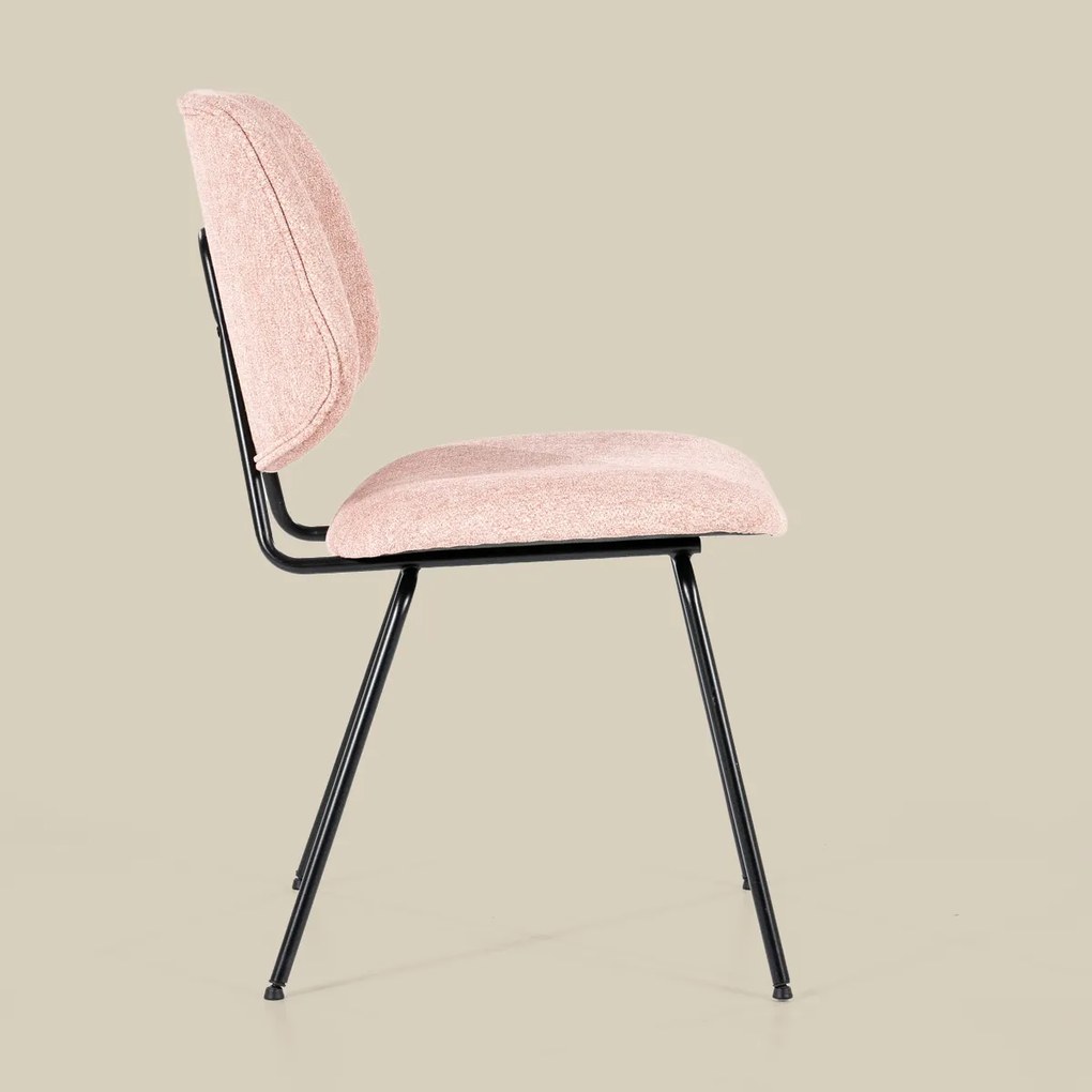 Moderne Eetkamerstoel Roze