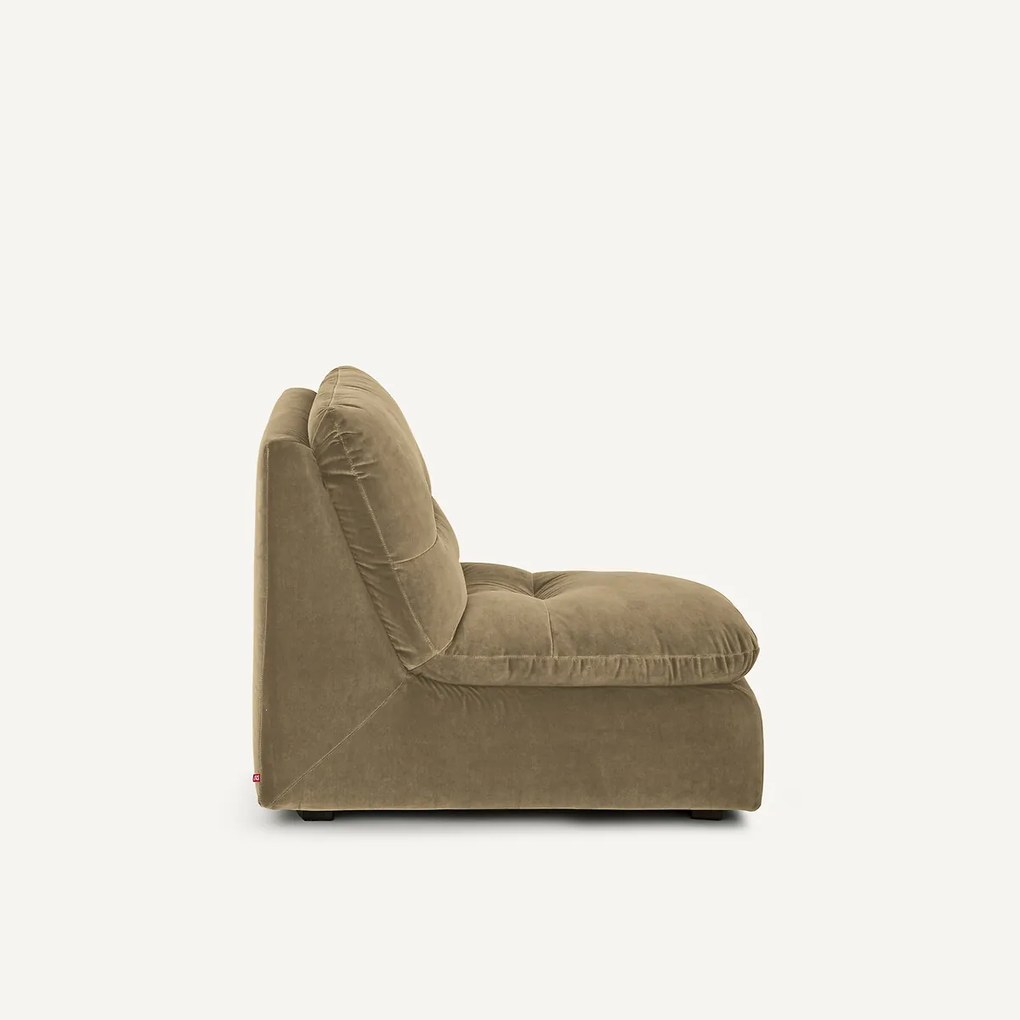 Modulaire hoek in fluweel, GIULIANO