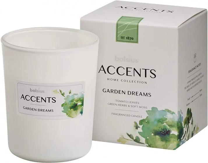 Bolsius Geurkaars Accents Garden Dreams 9,2 Cm Glas/Wax