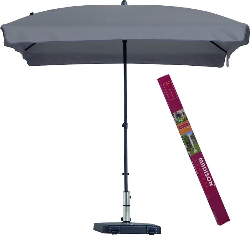 Parasol Rechthoek 210 x 140 cm Taupe Patmos incl beschermhoes Waarom is een a href=https://www.bol.com/nl/i/-/N/13027/ target=_blank"parasol/a onmisbaar in de tuin