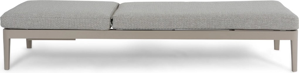 Lifestyle Garden Furniture Mateo Ligbed Met Kussen Loft/sandy Aluminium Taupe