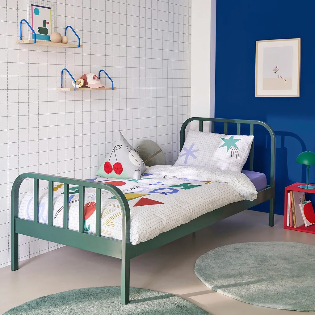 Bed in staal metaal, Pensio