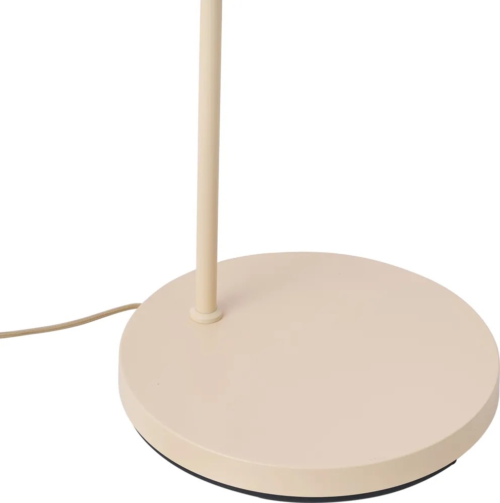 Japandi vloerlamp beige met beige kap - Nest