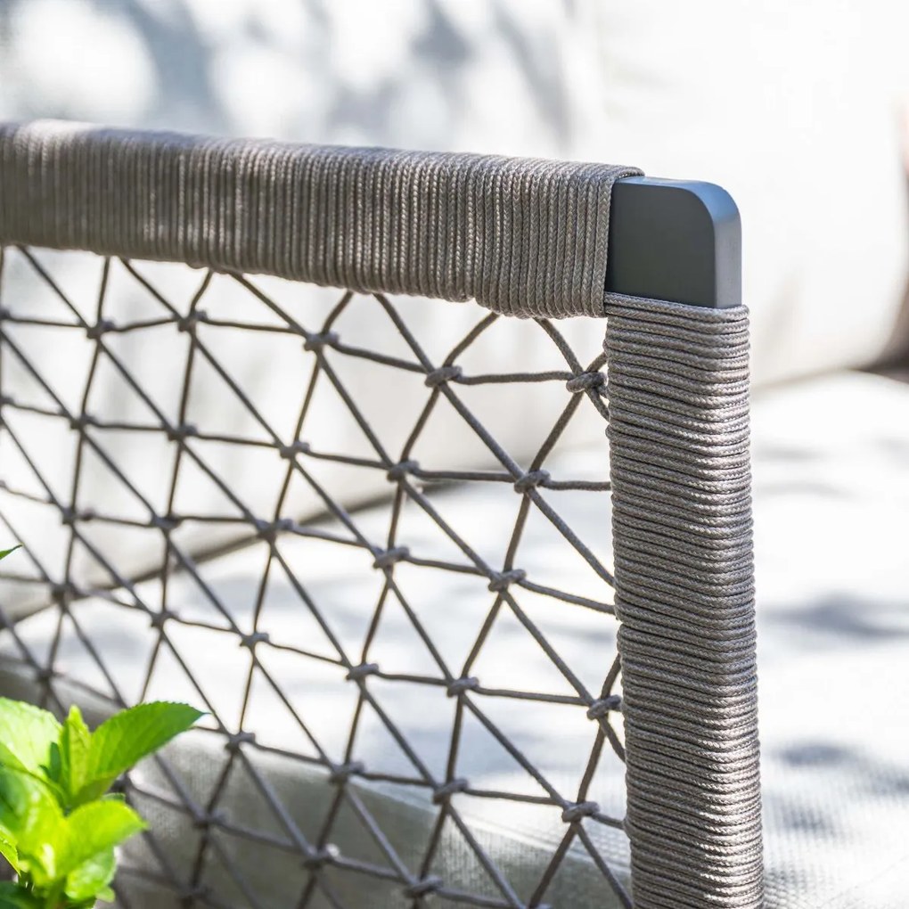 Garden Impressions Oliver loungeset 4-delig - donker grijs