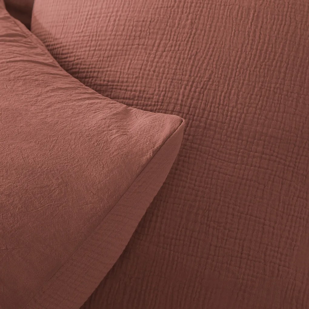 Dekbedovertrek katoen gaas/gewassen katoen, Kumco